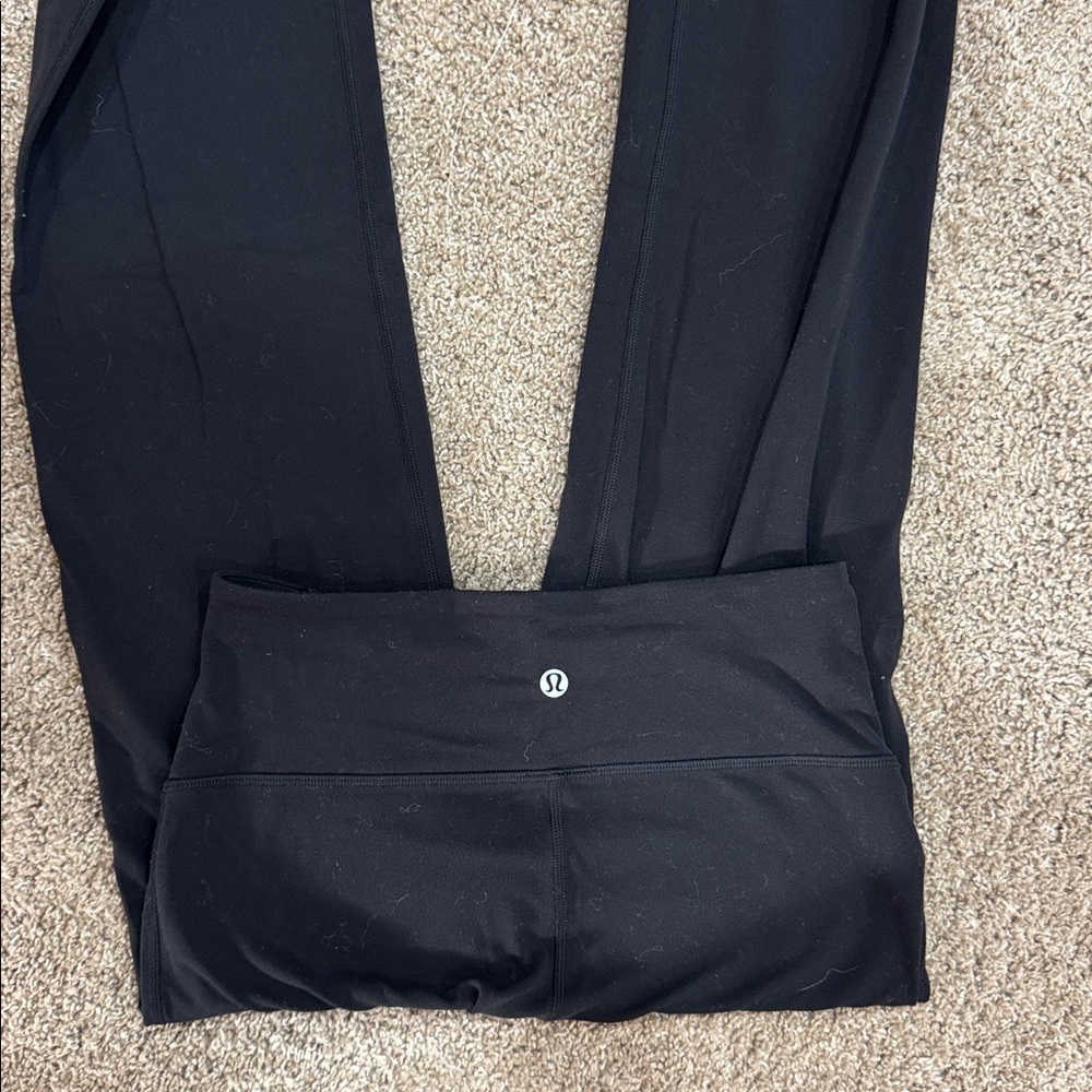 Lululemon Split Hem Flare Leggings – Size 4 – Black - Picture 5 of 6